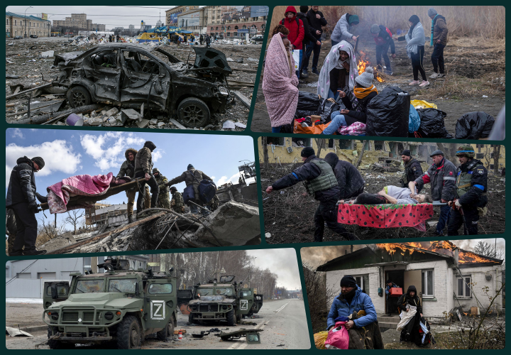 러시아 지상군, 우크라 수도 키이우 진입 임박...밤새 무차별 포격 감행